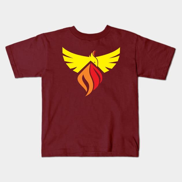 UnlockYourBeast.com - Phoenix Kids T-Shirt by FortunaMajor